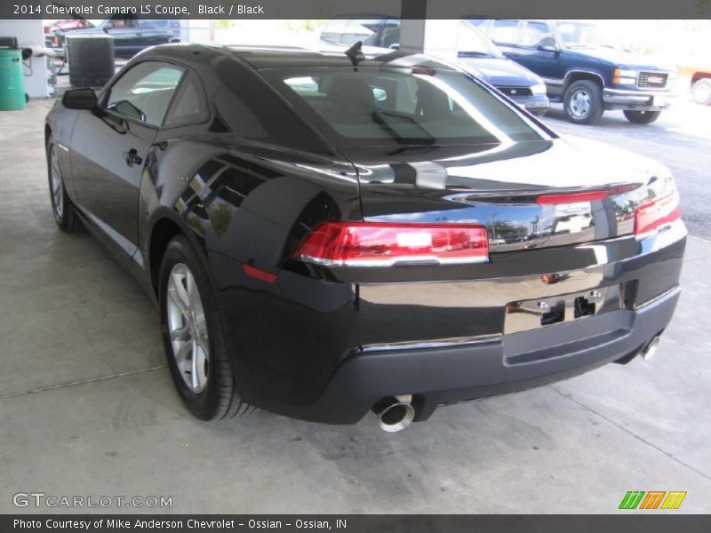 Black / Black 2014 Chevrolet Camaro LS Coupe