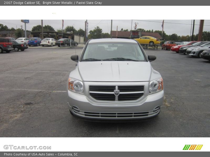 Bright Silver Metallic / Pastel Slate Gray 2007 Dodge Caliber SE