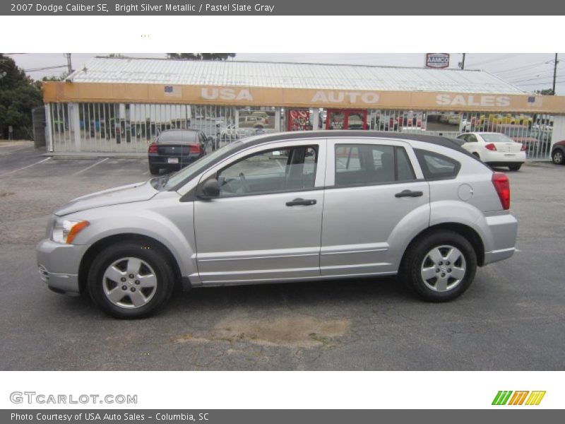 Bright Silver Metallic / Pastel Slate Gray 2007 Dodge Caliber SE