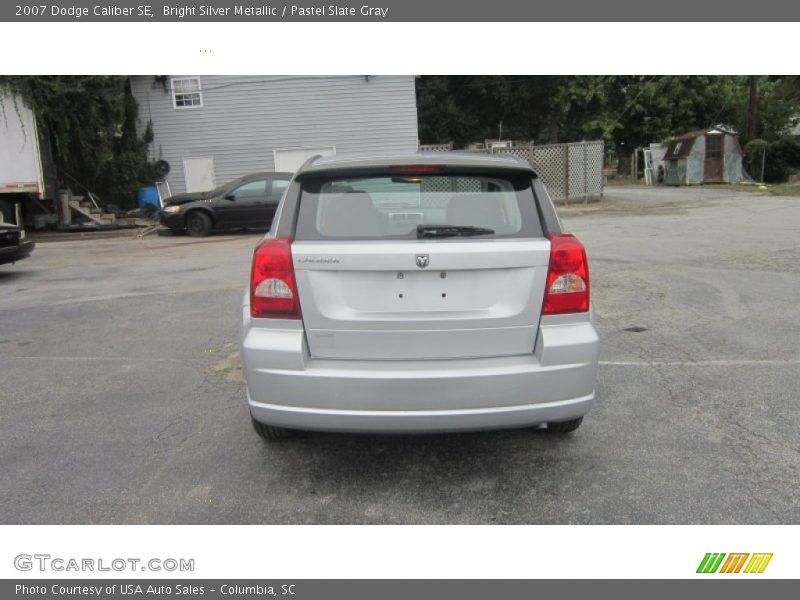 Bright Silver Metallic / Pastel Slate Gray 2007 Dodge Caliber SE