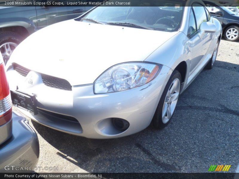 Liquid Silver Metallic / Dark Charcoal 2008 Mitsubishi Eclipse GS Coupe