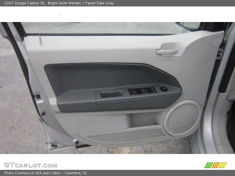 Bright Silver Metallic / Pastel Slate Gray 2007 Dodge Caliber SE