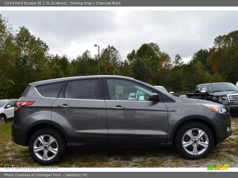 Sterling Gray / Charcoal Black 2014 Ford Escape SE 1.6L EcoBoost