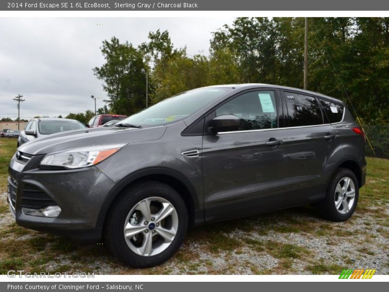 Sterling Gray / Charcoal Black 2014 Ford Escape SE 1.6L EcoBoost