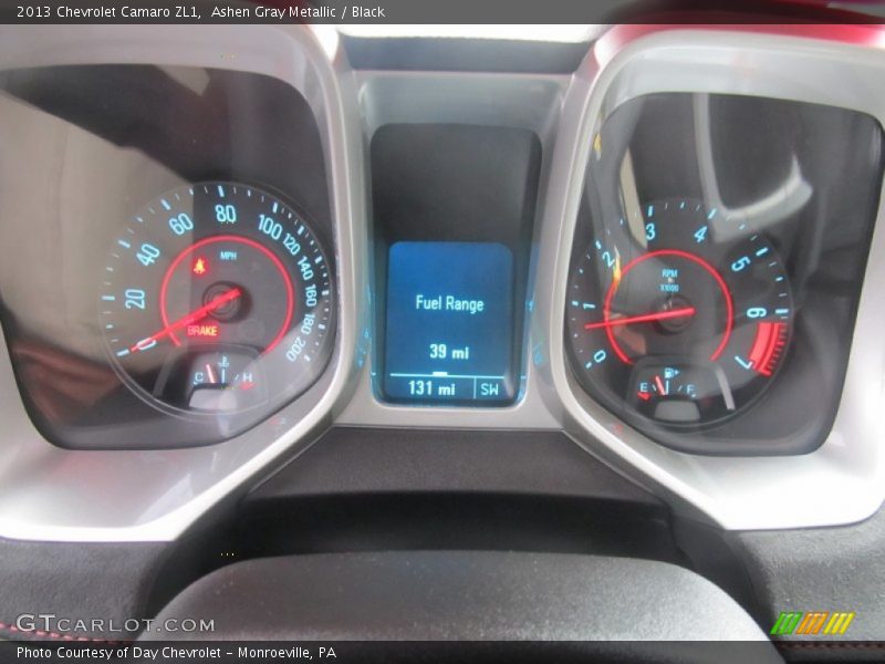Ashen Gray Metallic / Black 2013 Chevrolet Camaro ZL1