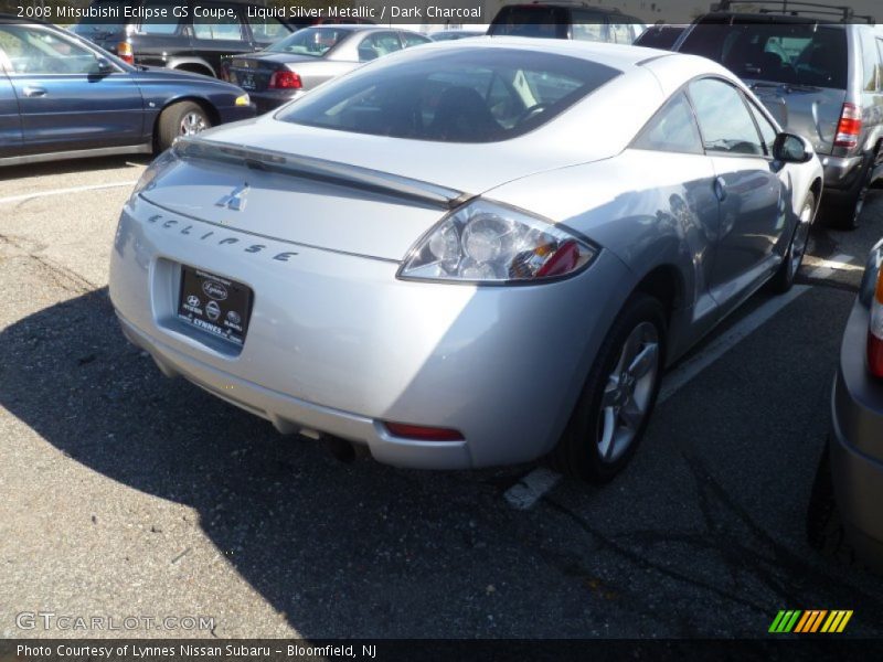 Liquid Silver Metallic / Dark Charcoal 2008 Mitsubishi Eclipse GS Coupe