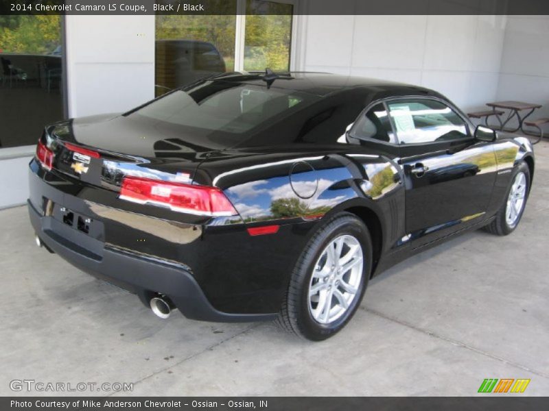 Black / Black 2014 Chevrolet Camaro LS Coupe