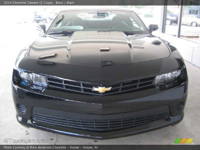 Black / Black 2014 Chevrolet Camaro LS Coupe