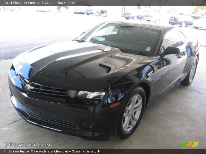 Black / Black 2014 Chevrolet Camaro LS Coupe