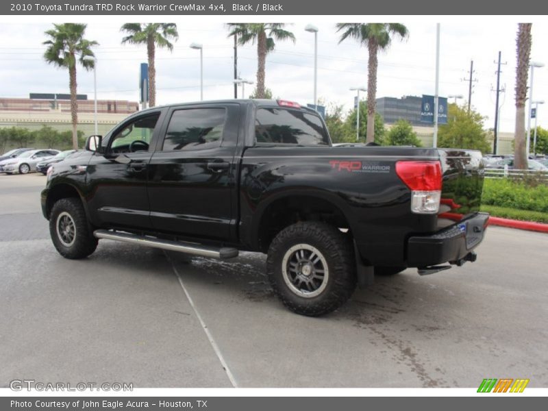 Black / Black 2010 Toyota Tundra TRD Rock Warrior CrewMax 4x4