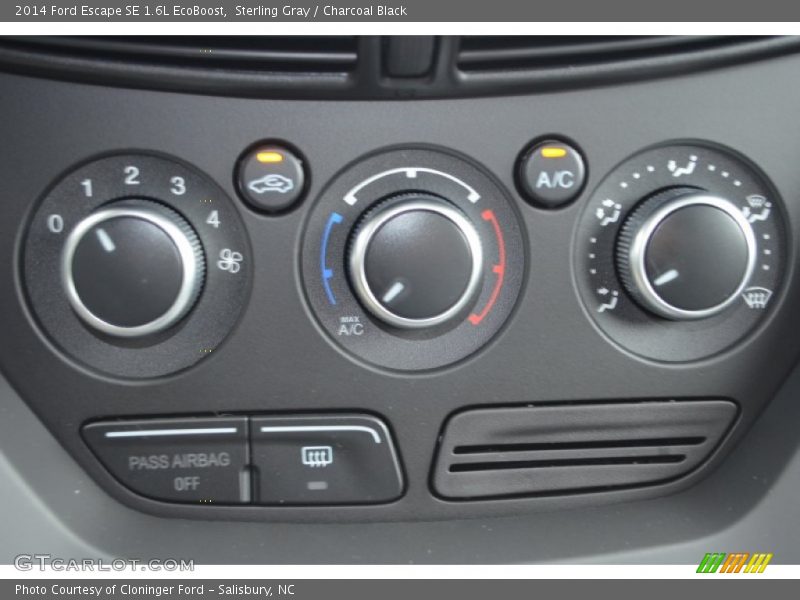 Sterling Gray / Charcoal Black 2014 Ford Escape SE 1.6L EcoBoost