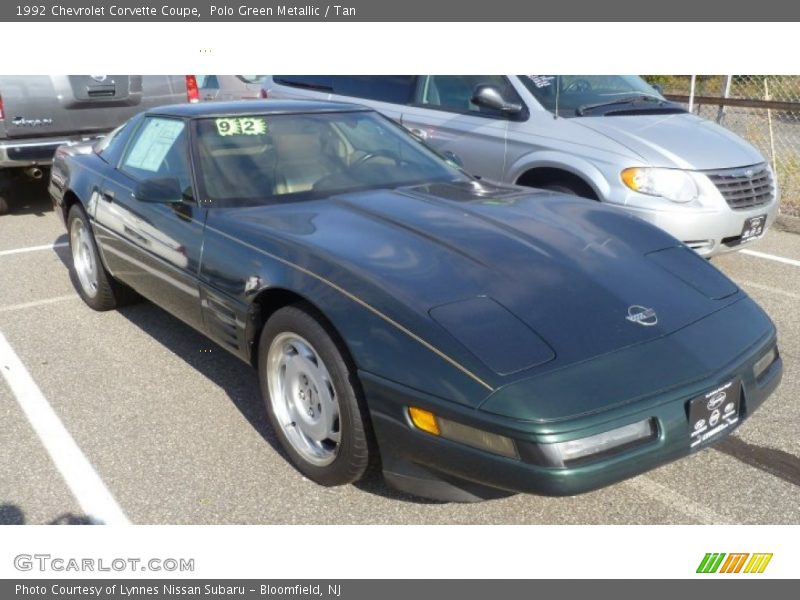 Front 3/4 View of 1992 Corvette Coupe