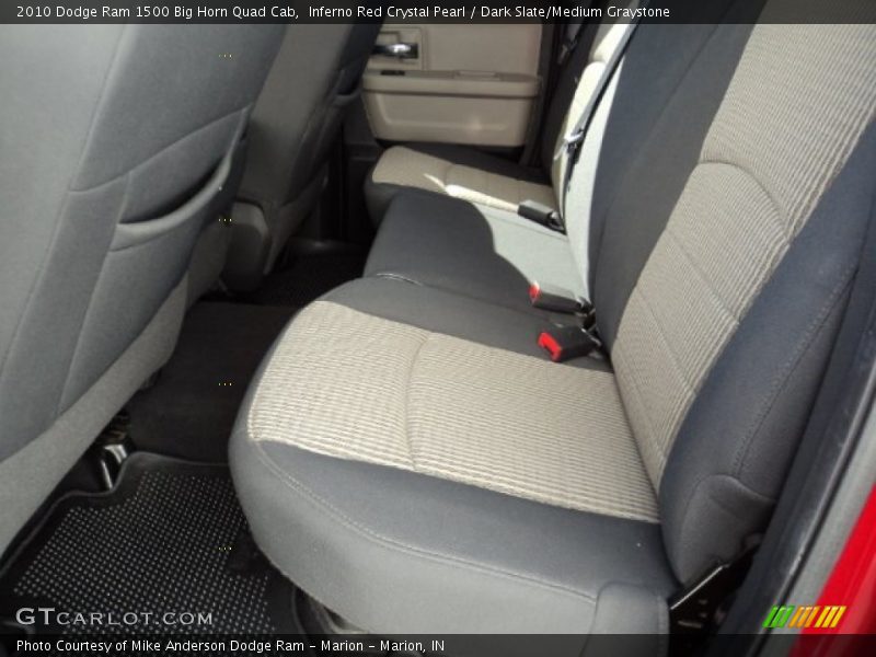 Inferno Red Crystal Pearl / Dark Slate/Medium Graystone 2010 Dodge Ram 1500 Big Horn Quad Cab
