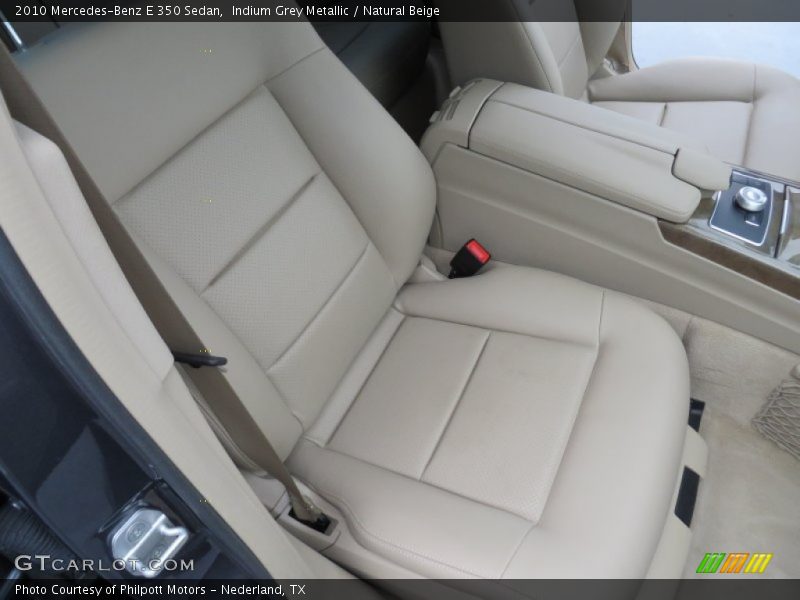 Indium Grey Metallic / Natural Beige 2010 Mercedes-Benz E 350 Sedan