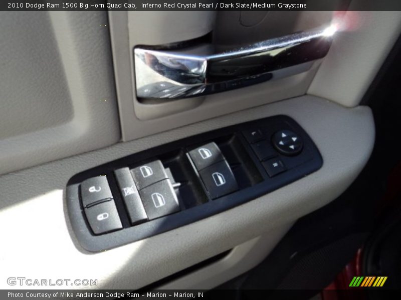 Inferno Red Crystal Pearl / Dark Slate/Medium Graystone 2010 Dodge Ram 1500 Big Horn Quad Cab