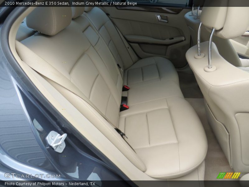 Indium Grey Metallic / Natural Beige 2010 Mercedes-Benz E 350 Sedan