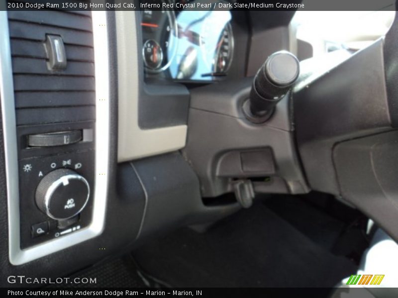 Inferno Red Crystal Pearl / Dark Slate/Medium Graystone 2010 Dodge Ram 1500 Big Horn Quad Cab