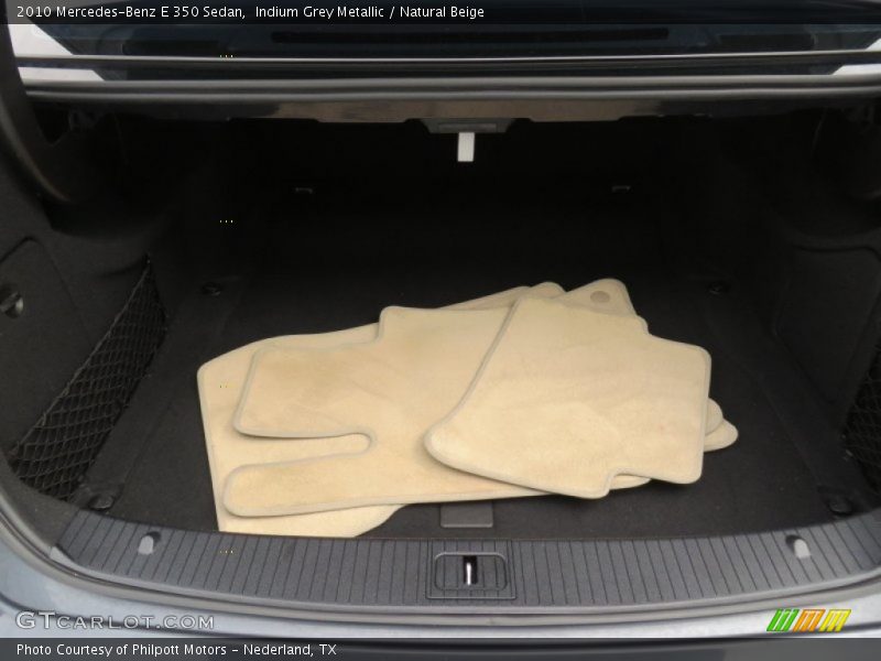 Indium Grey Metallic / Natural Beige 2010 Mercedes-Benz E 350 Sedan