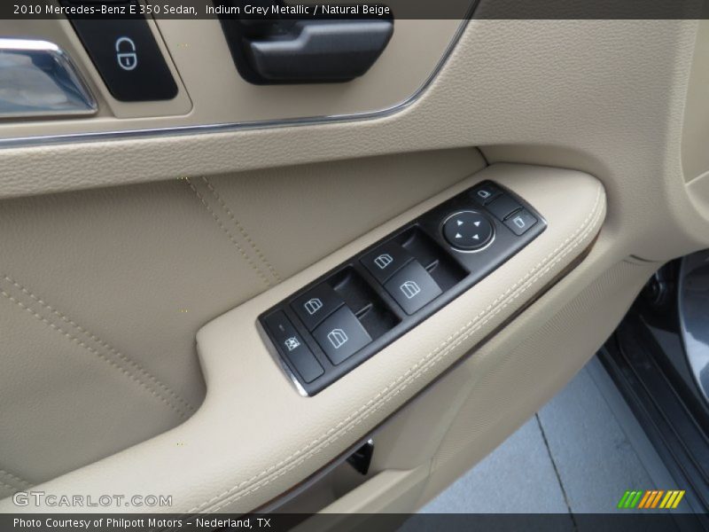 Indium Grey Metallic / Natural Beige 2010 Mercedes-Benz E 350 Sedan