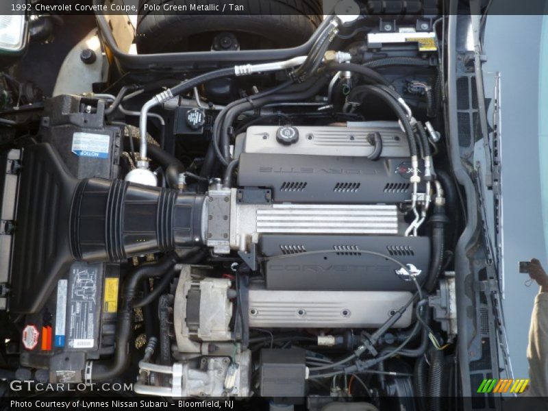  1992 Corvette Coupe Engine - 5.7 Liter OHV 16-Valve LT1 V8