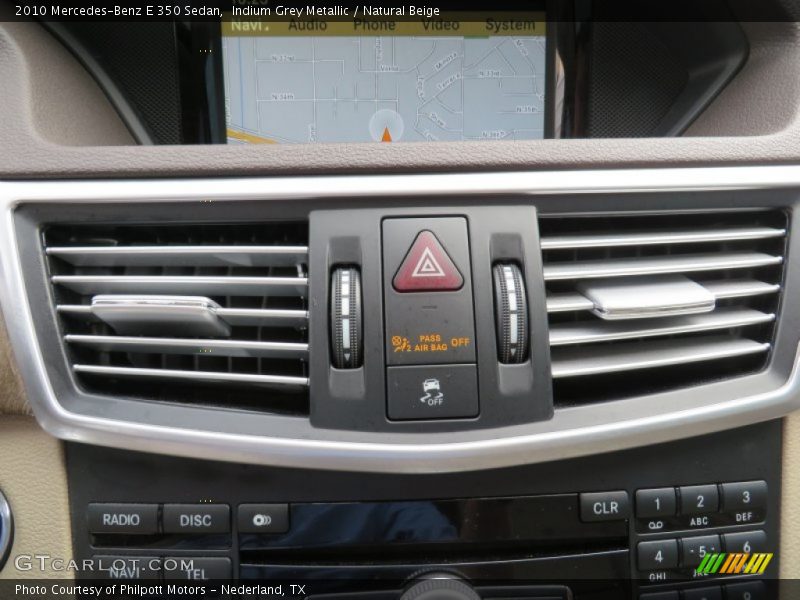 Indium Grey Metallic / Natural Beige 2010 Mercedes-Benz E 350 Sedan