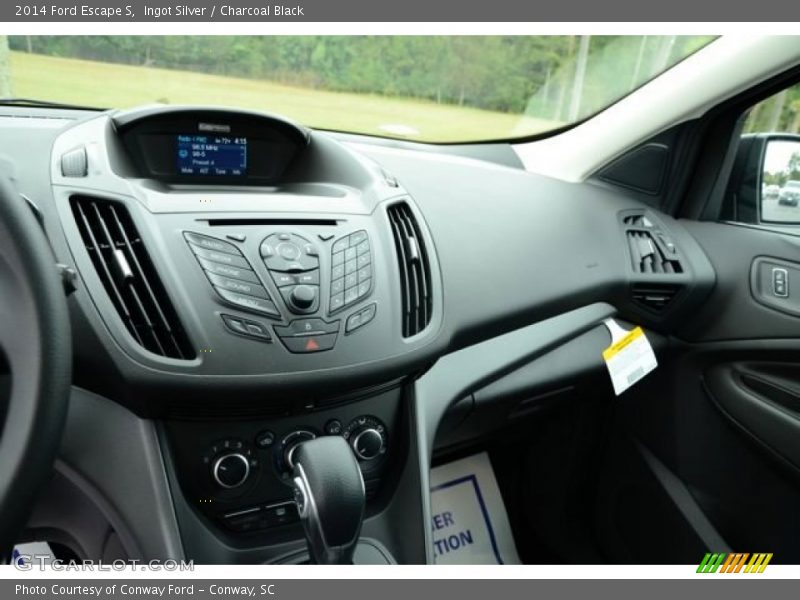 Ingot Silver / Charcoal Black 2014 Ford Escape S