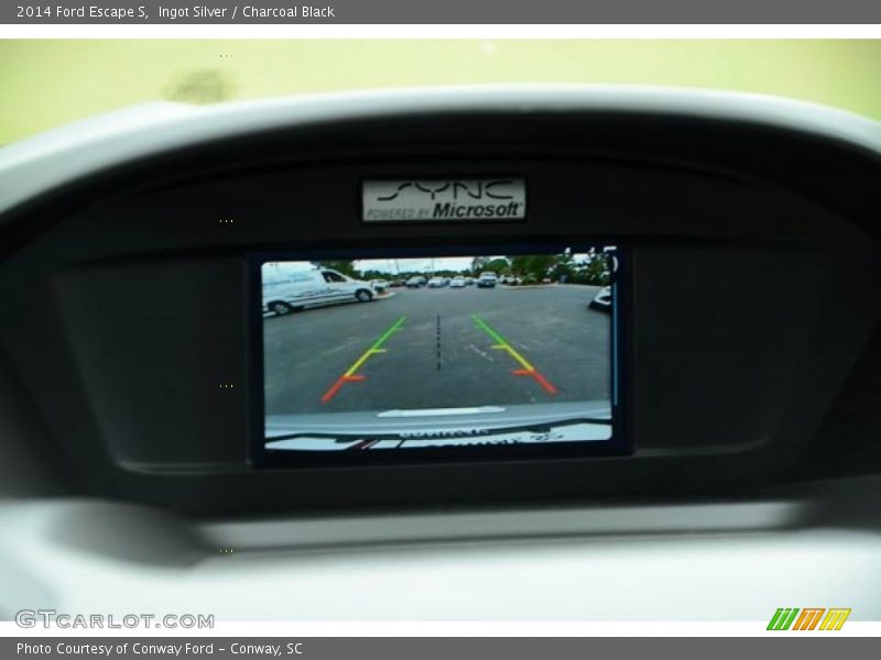 Ingot Silver / Charcoal Black 2014 Ford Escape S