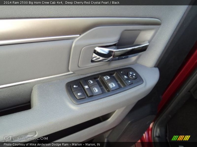 Deep Cherry Red Crystal Pearl / Black 2014 Ram 2500 Big Horn Crew Cab 4x4