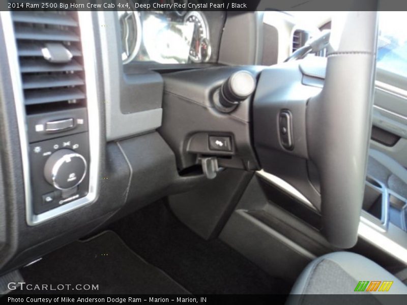 Deep Cherry Red Crystal Pearl / Black 2014 Ram 2500 Big Horn Crew Cab 4x4
