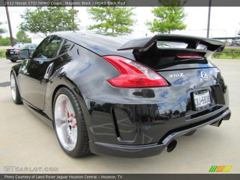 Magnetic Black / NISMO Black/Red 2012 Nissan 370Z NISMO Coupe