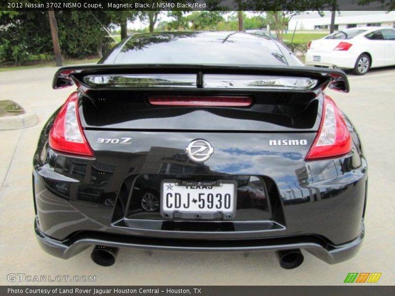 Magnetic Black / NISMO Black/Red 2012 Nissan 370Z NISMO Coupe