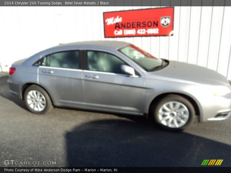 Billet Silver Metallic / Black 2014 Chrysler 200 Touring Sedan