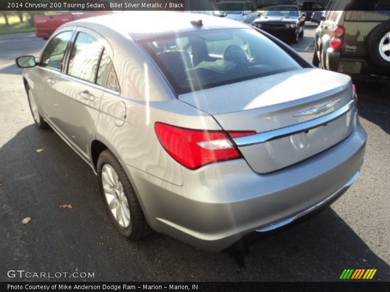 Billet Silver Metallic / Black 2014 Chrysler 200 Touring Sedan