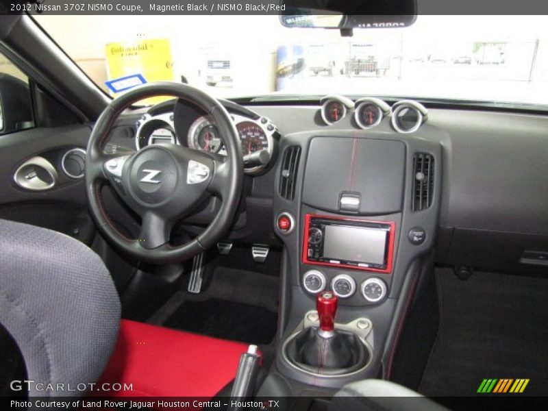 Magnetic Black / NISMO Black/Red 2012 Nissan 370Z NISMO Coupe
