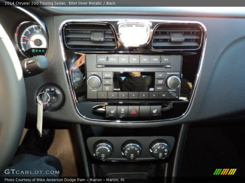 Billet Silver Metallic / Black 2014 Chrysler 200 Touring Sedan