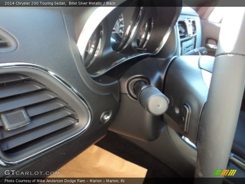 Billet Silver Metallic / Black 2014 Chrysler 200 Touring Sedan