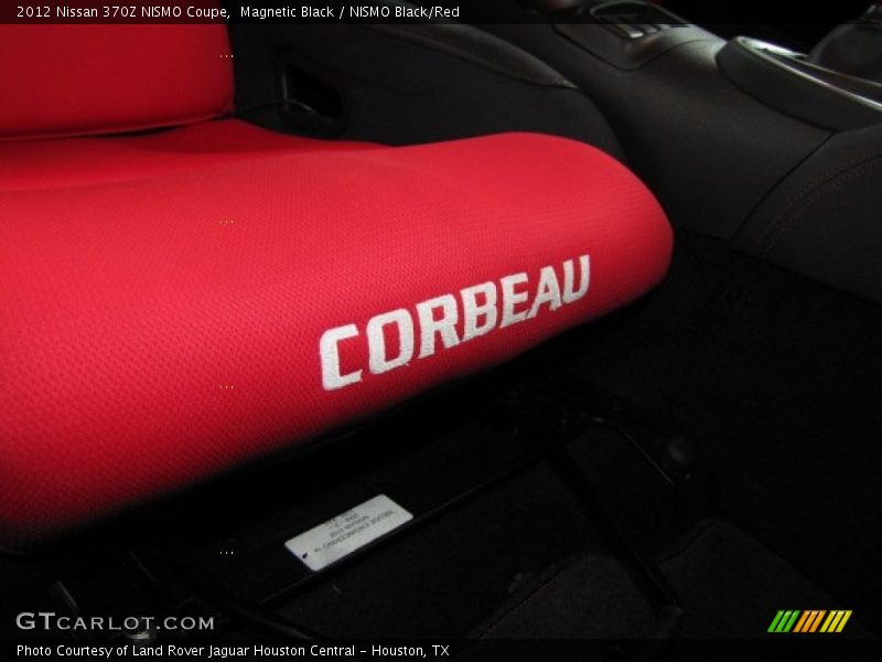 Magnetic Black / NISMO Black/Red 2012 Nissan 370Z NISMO Coupe