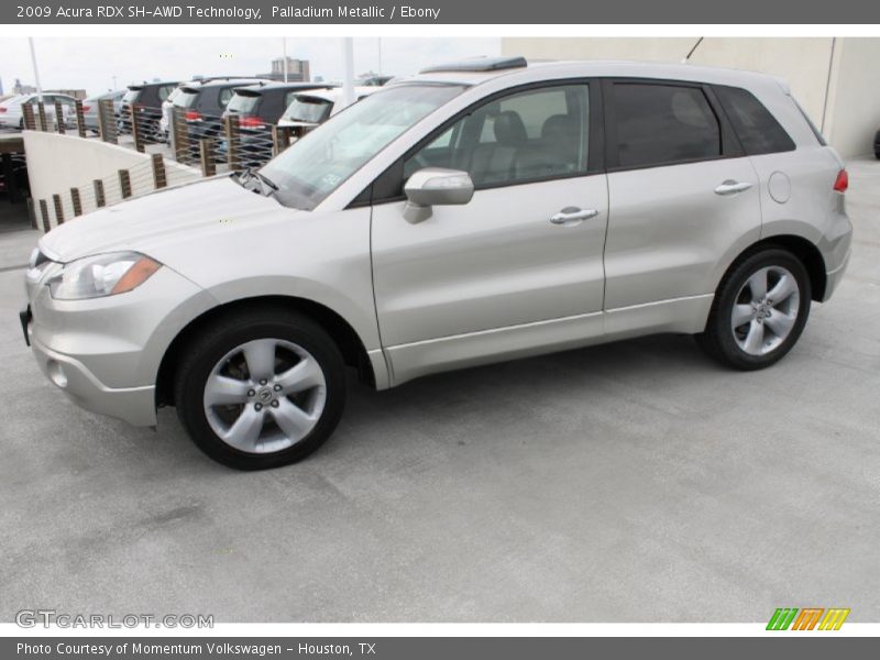 Palladium Metallic / Ebony 2009 Acura RDX SH-AWD Technology