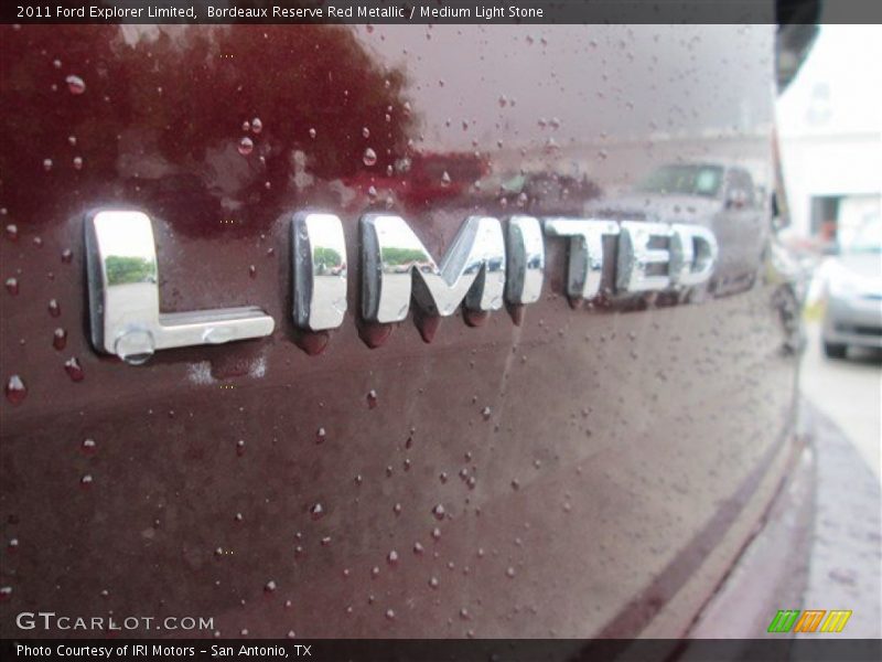 Bordeaux Reserve Red Metallic / Medium Light Stone 2011 Ford Explorer Limited