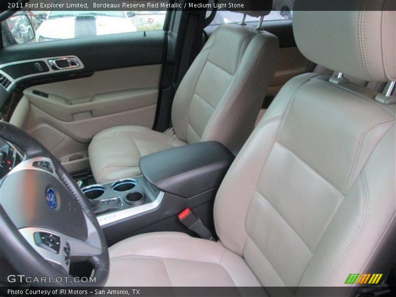 Bordeaux Reserve Red Metallic / Medium Light Stone 2011 Ford Explorer Limited