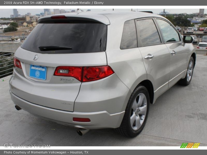 Palladium Metallic / Ebony 2009 Acura RDX SH-AWD Technology