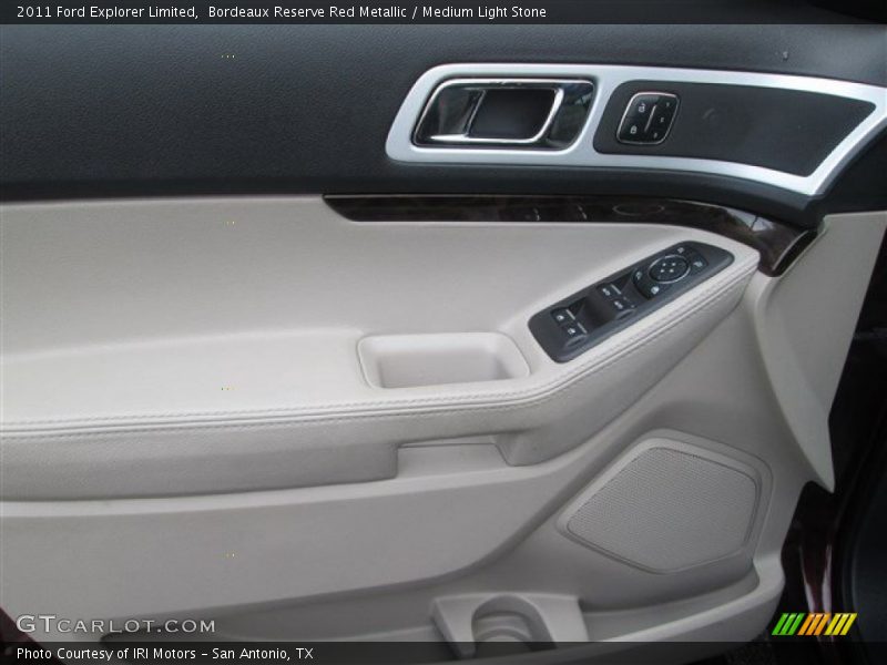 Bordeaux Reserve Red Metallic / Medium Light Stone 2011 Ford Explorer Limited