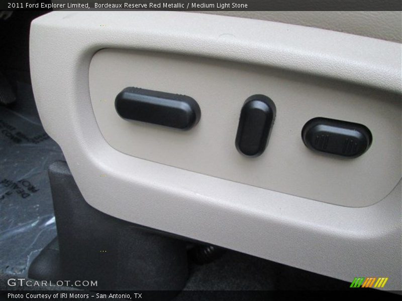 Bordeaux Reserve Red Metallic / Medium Light Stone 2011 Ford Explorer Limited