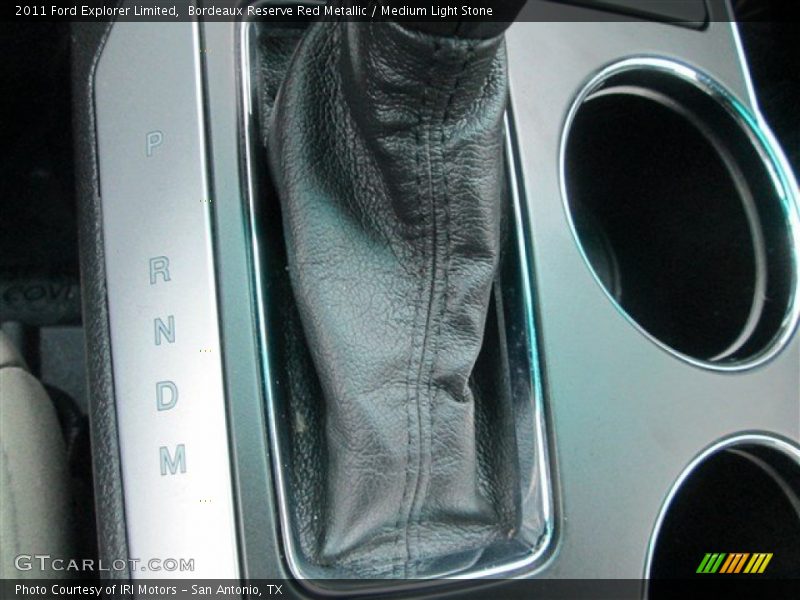 Bordeaux Reserve Red Metallic / Medium Light Stone 2011 Ford Explorer Limited