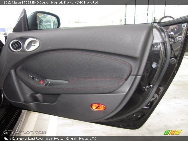 Magnetic Black / NISMO Black/Red 2012 Nissan 370Z NISMO Coupe