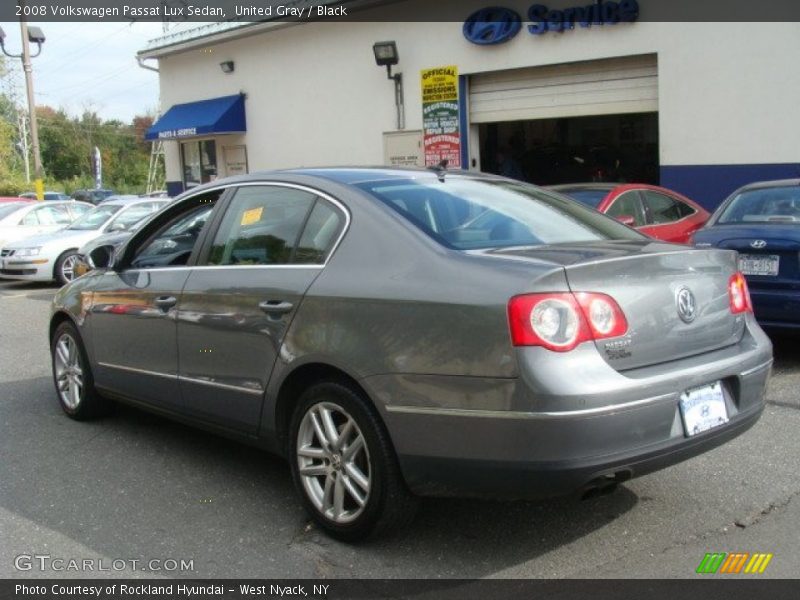 United Gray / Black 2008 Volkswagen Passat Lux Sedan