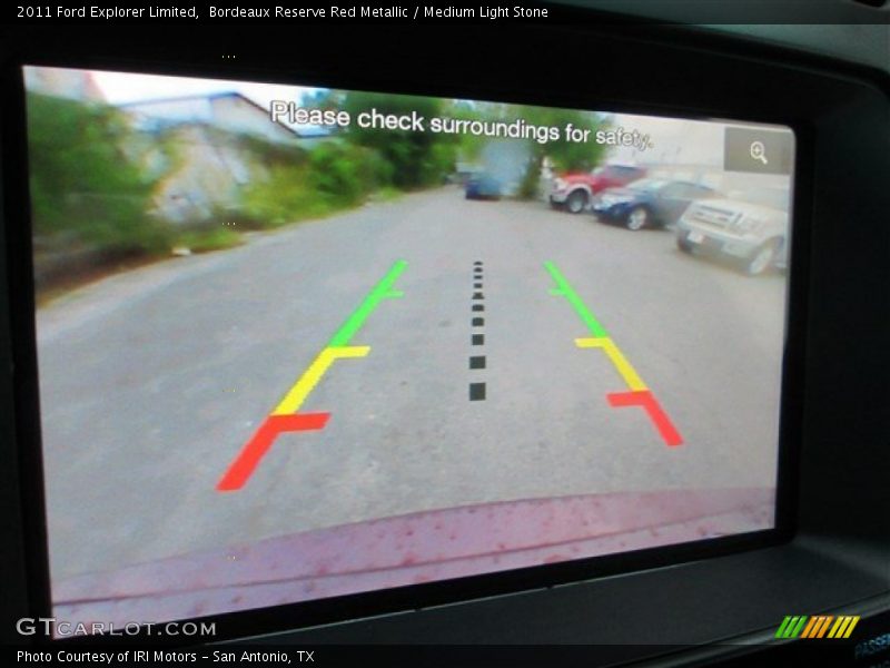 Bordeaux Reserve Red Metallic / Medium Light Stone 2011 Ford Explorer Limited