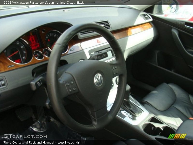 United Gray / Black 2008 Volkswagen Passat Lux Sedan