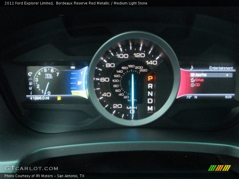 Bordeaux Reserve Red Metallic / Medium Light Stone 2011 Ford Explorer Limited