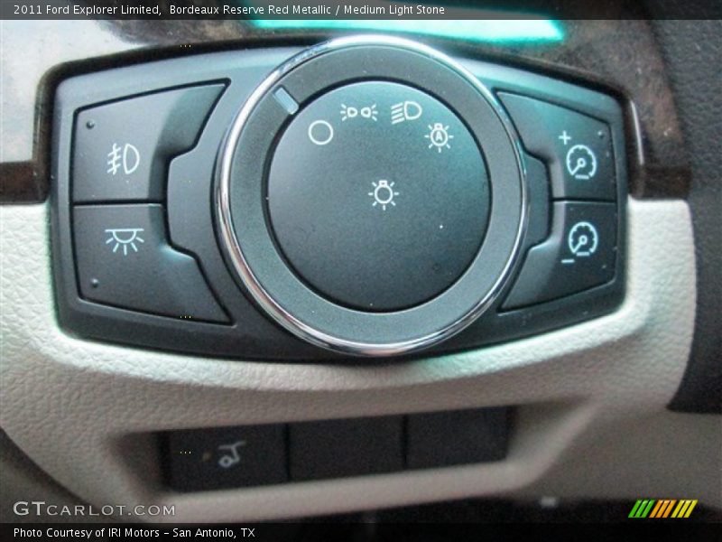 Bordeaux Reserve Red Metallic / Medium Light Stone 2011 Ford Explorer Limited